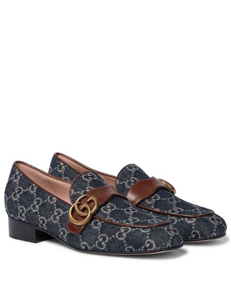 gucci denim loafers|gucci loafers for sale.